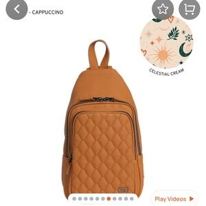 LUG Scurry Matte Luxe VL Sling Back in Cappuccino. New. No tag. Non Smoke/Pet